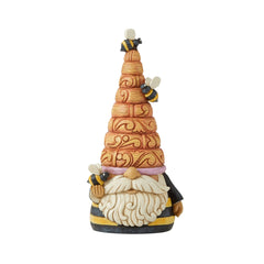 Enesco Jim Shore gnome abeille face montrant sourire chaleureux et décoration unique