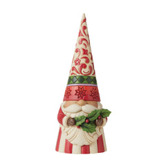 Enesco Jim Shore gnome de face montrant détail et charme décoratif