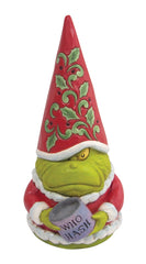 Enesco Jim Shore visage du Grinch, détail expressif et charme artisanal