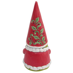 Enesco Jim Shore profil montrant chapeau décoré, accent décoratif distinctif