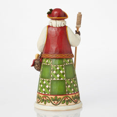 Enesco Jim Shore panier garni avec pain et vin évoquant traditions italiennes