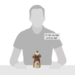 Enesco Jim Shore profil avec bouilloire indiquant le thème traditionnel et convivial
