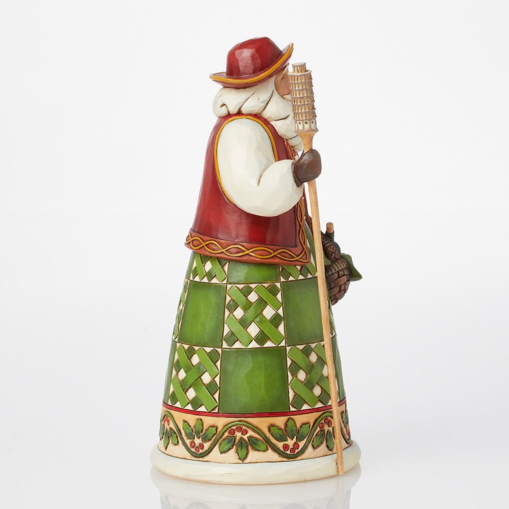 Enesco Jim Shore profil révélant texture de résine et finition durable