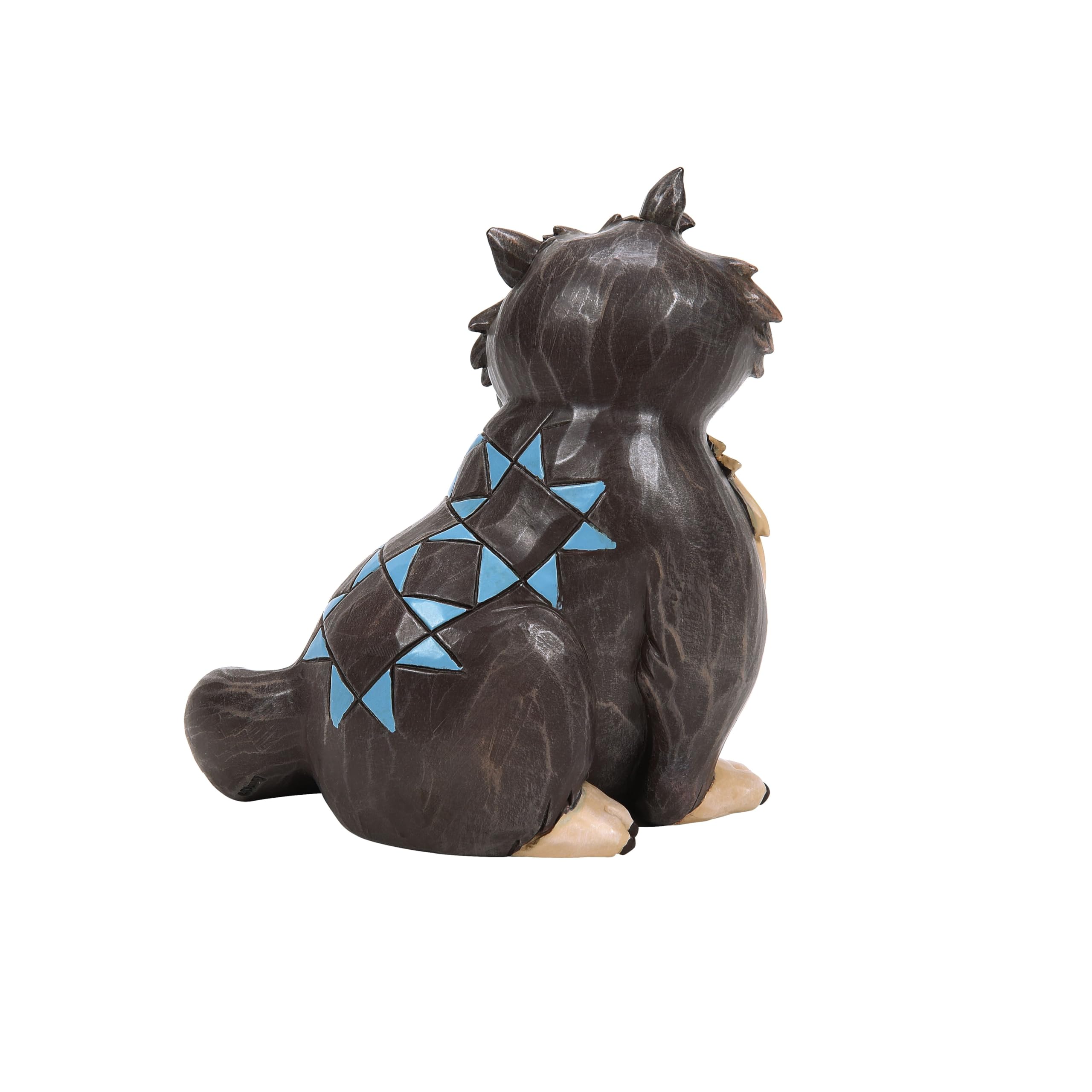 Enesco Lucifer gros plan sur l’expression sournoise et la peinture