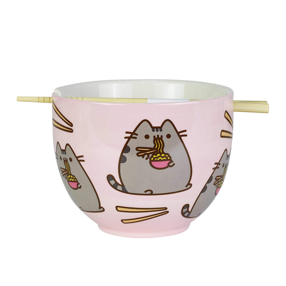 Enesco Pusheen bol face montrant motif Pusheen et praticité