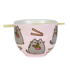 Enesco Pusheen gros plan encoche pour baguettes et tenue sûre