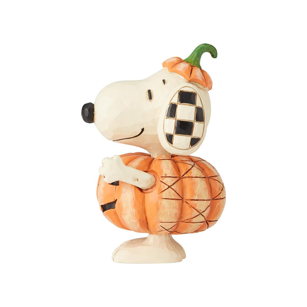 Enesco Snoopy dans sa boîte cadeau prêt-à-offrir protégeant la figurine