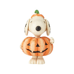 Enesco Snoopy face citrouille mettant en valeur détails peints et charme collecteur