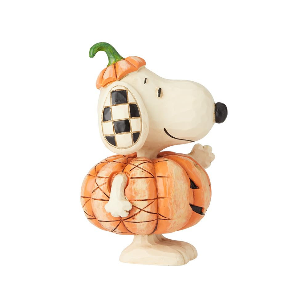 Enesco Snoopy à l'échelle avec règle pour représenter taille compacte pratique