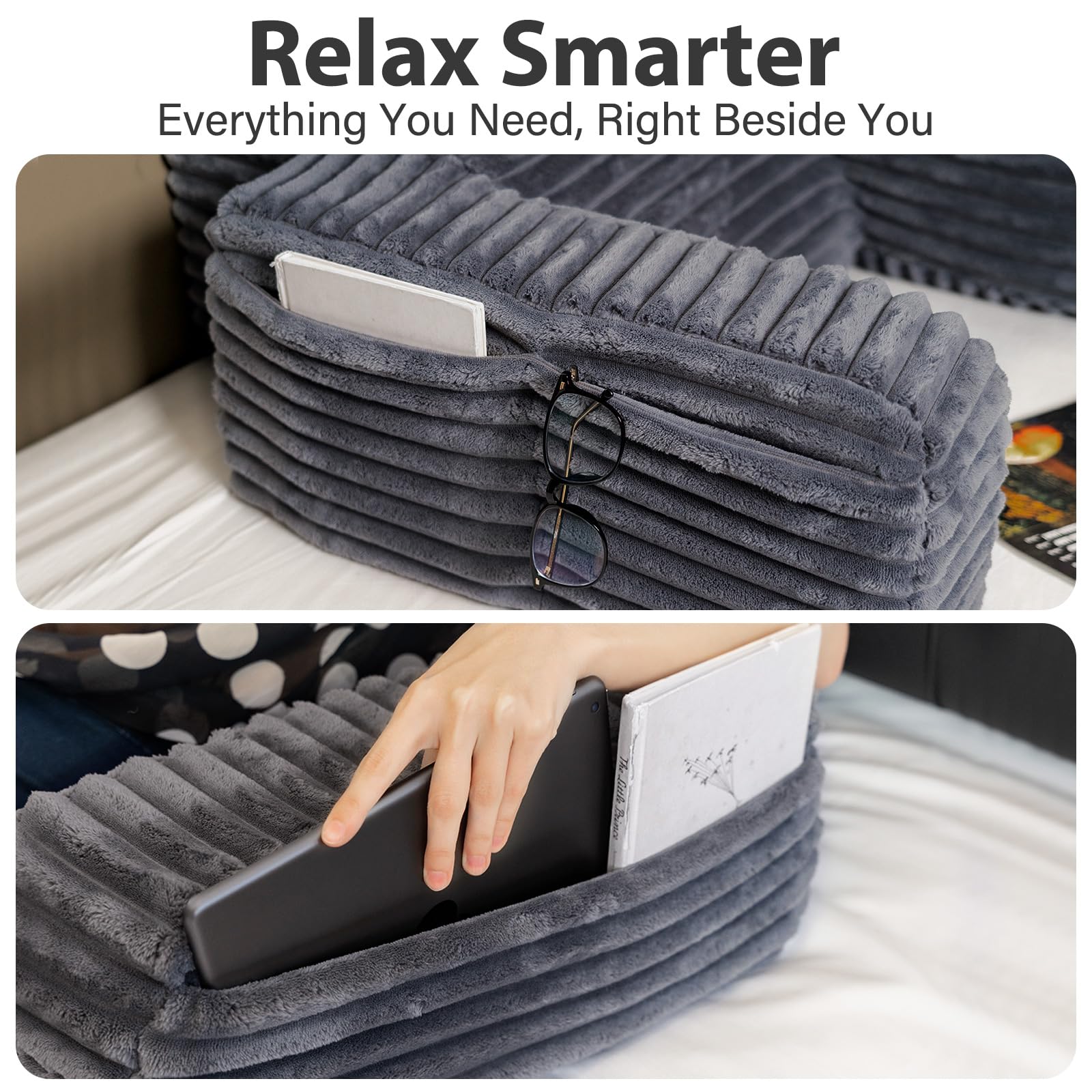 ENITYA poignée de transport facilitant le déplacement du coussin
