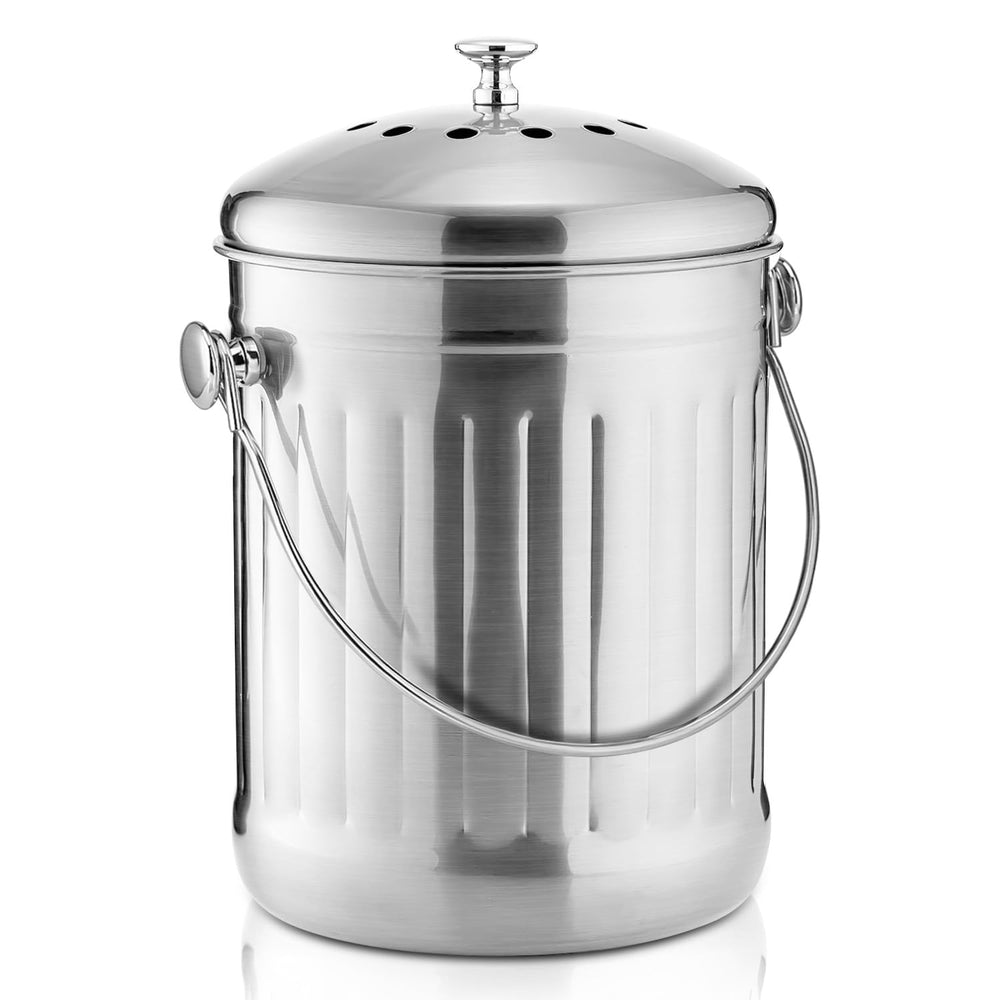 ENLOY bac à compost face avant élégant et compact utile pour plan de travail