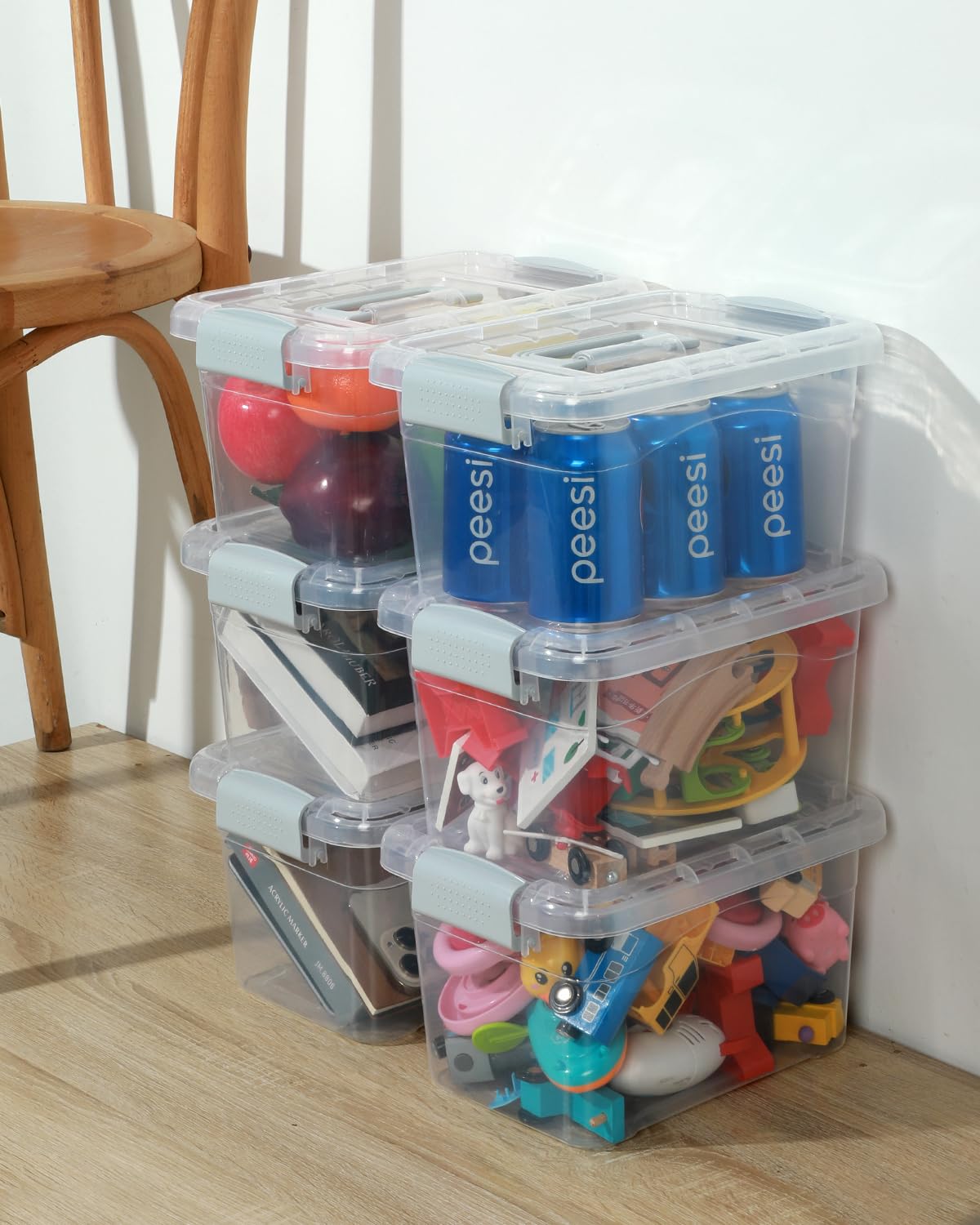 EOENVIVS ambiance chambre d'enfant montrant rangement soigné et accessible