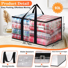 EpicTotes ouverture large avec double zip, accélère le remplissage