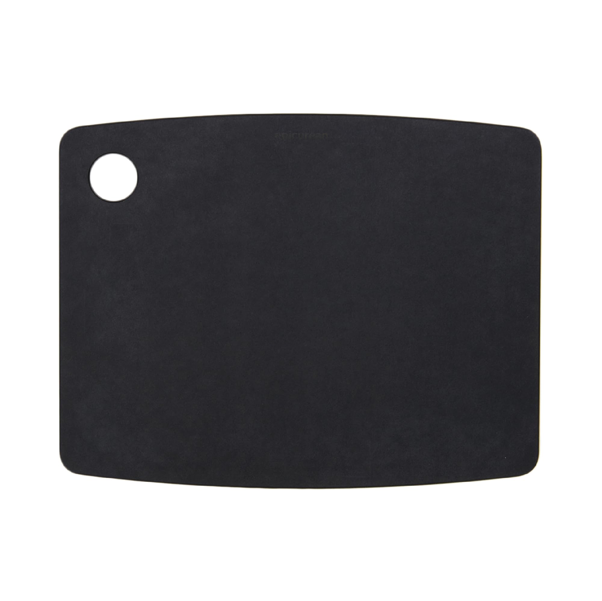 Epicurean planche face avant ardoise montrant surface lisse et polyvalence