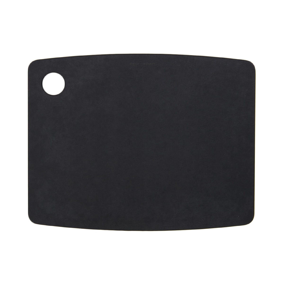 Epicurean planche face avant ardoise montrant surface lisse et polyvalence