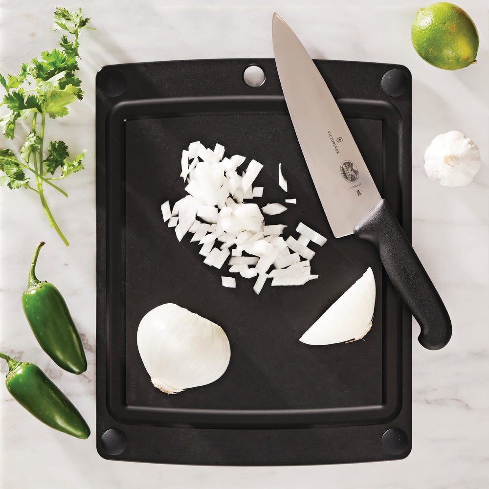 Epicurean planche Slate pieds antidérapants en silicone assurant stabilité