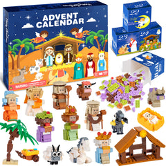 EPUMP boîte ouverte du calendrier montrant 24 compartiments, stimule anticipation festive