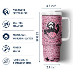 Equoza tumbler en usage avec café portable pour garder boissons chaudes