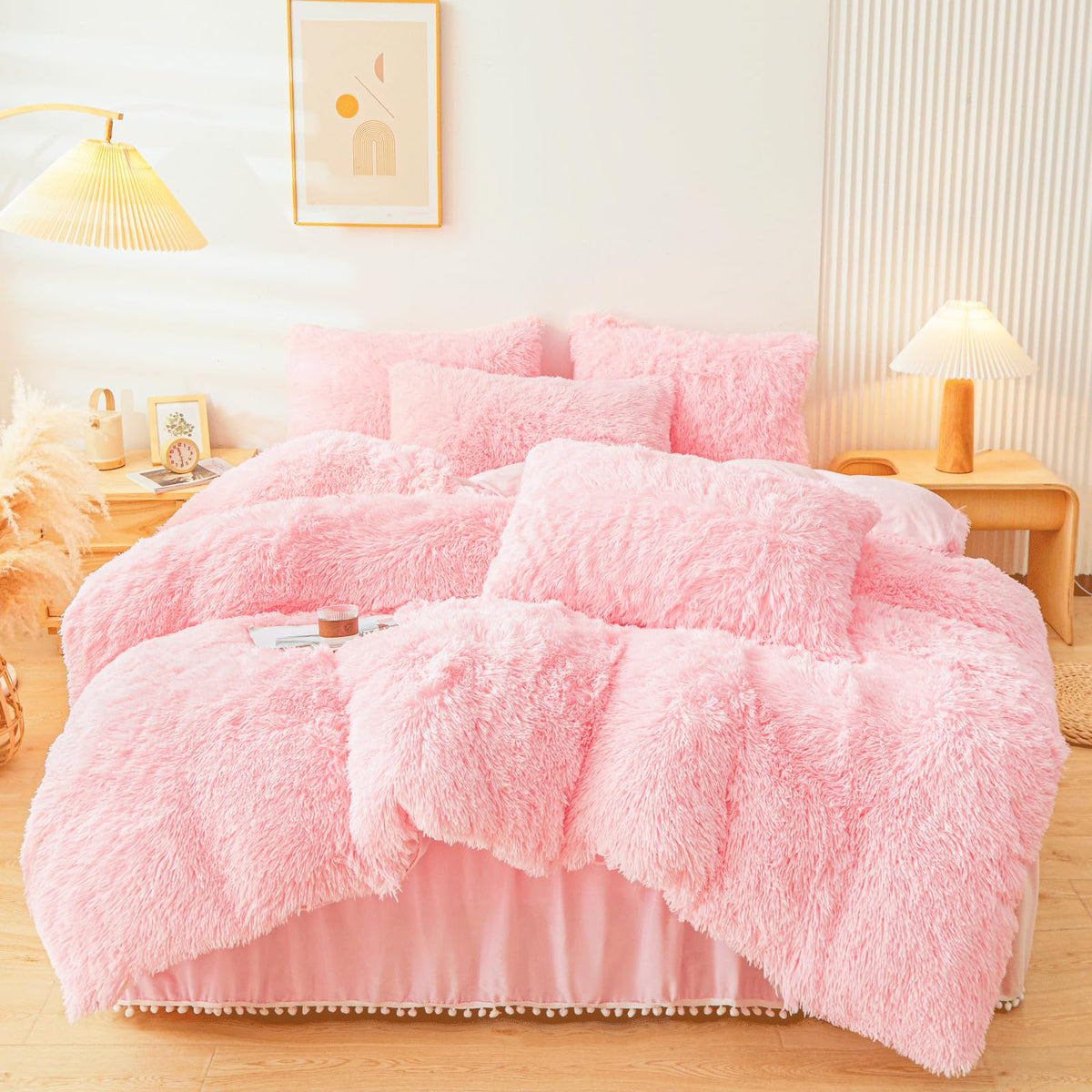 ERLOXO housse de couette face avant apportant une ambiance chaleureuse
