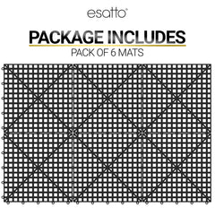 Esatto texture antidérapante détaillée offrant stabilité pour la vaisselle