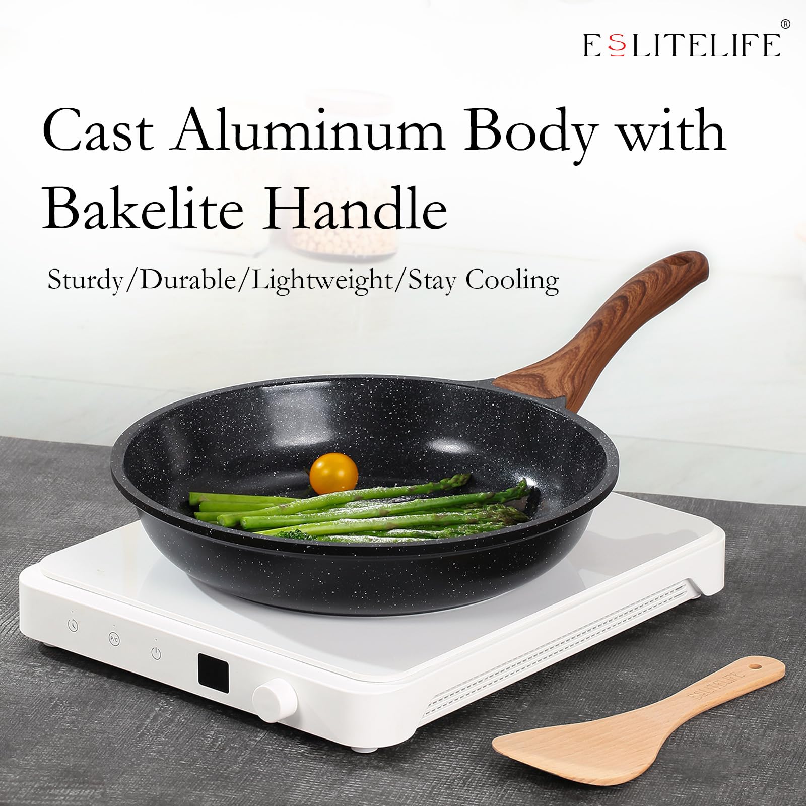 ESLITE LIFE base aimantée compatible induction pour conduction thermique rapide