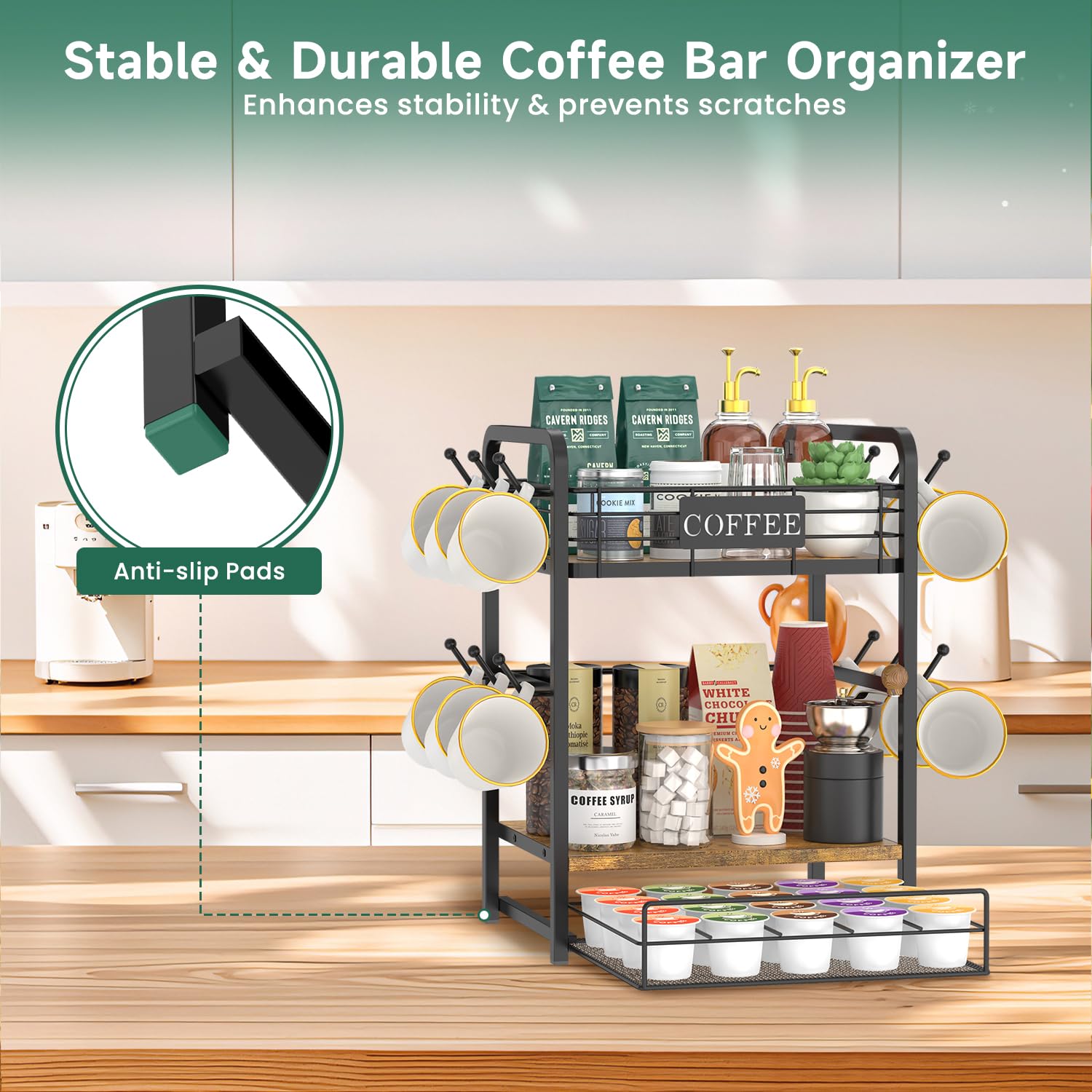 EsLuker.ly installation en coin café domestique pour présentation élégante