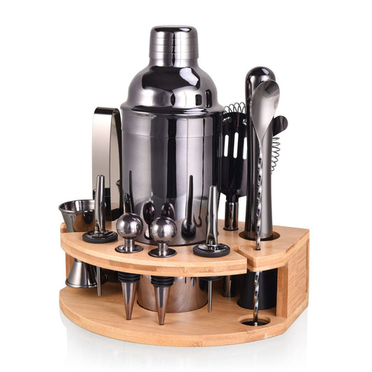Esmula coffret barman vue frontale montre ensemble complet et présentation élégante