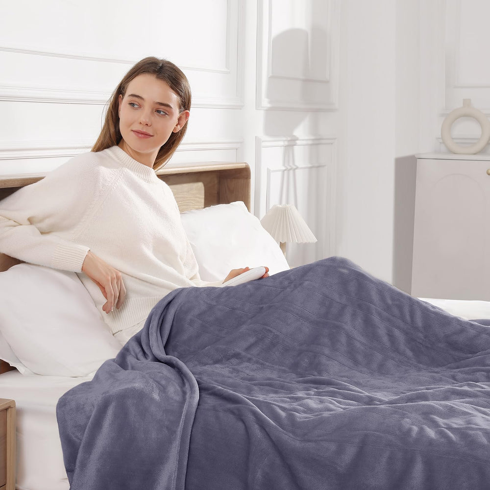 Esobrio gros plan du tissu flanelle montrant douceur et chaleur
