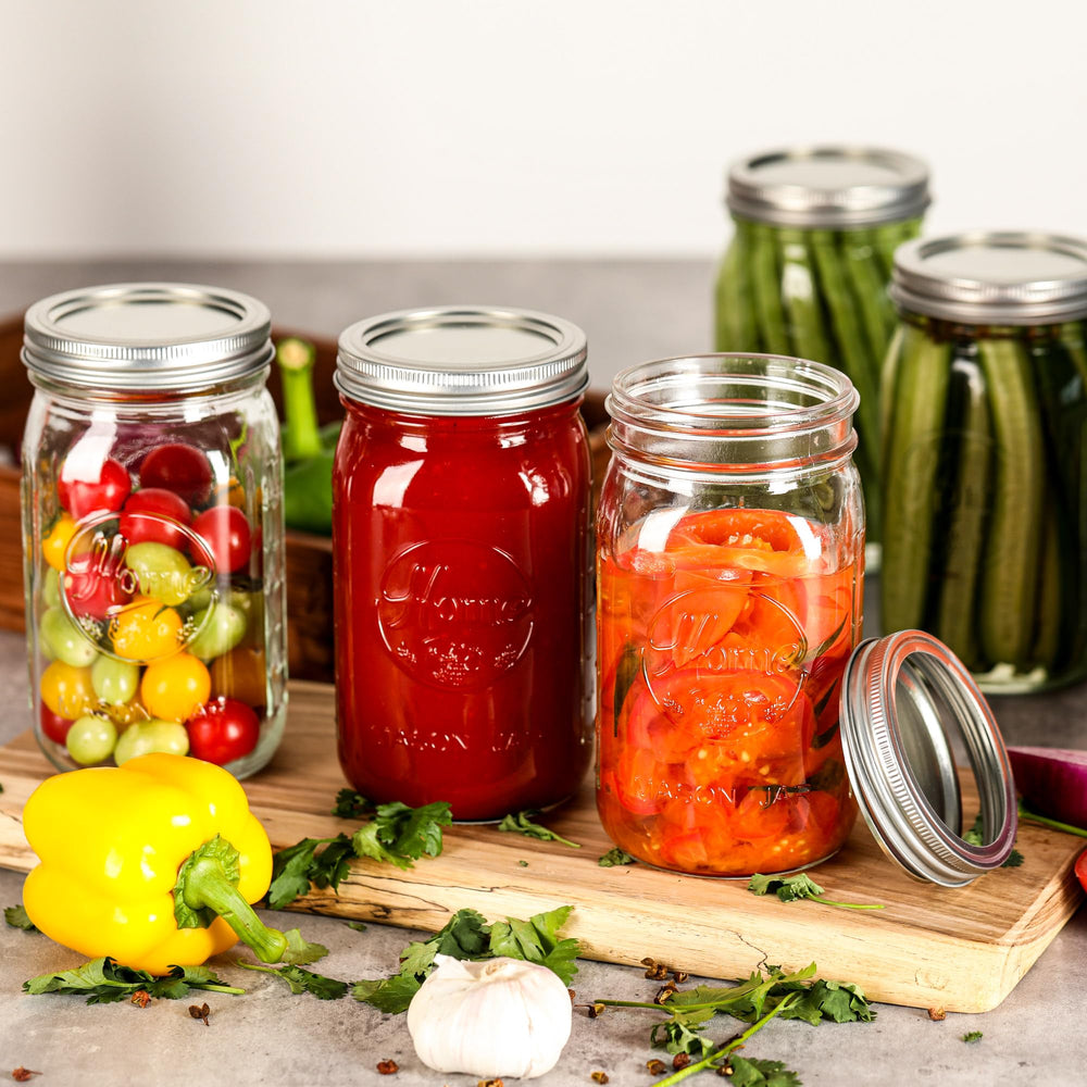 Esrentle bocaux en usage pour préparation de repas pratiques