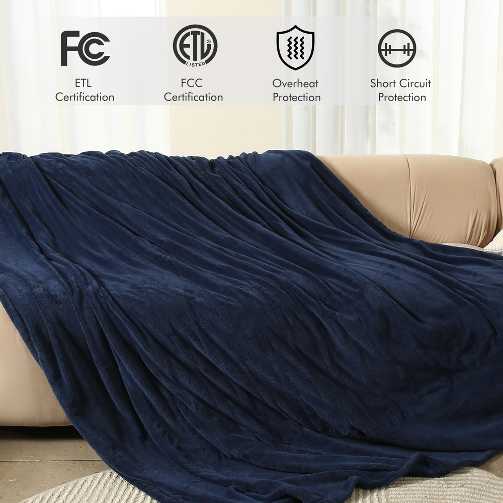 ESTINGO couverture pliée pratique pour voyage et rangement compact