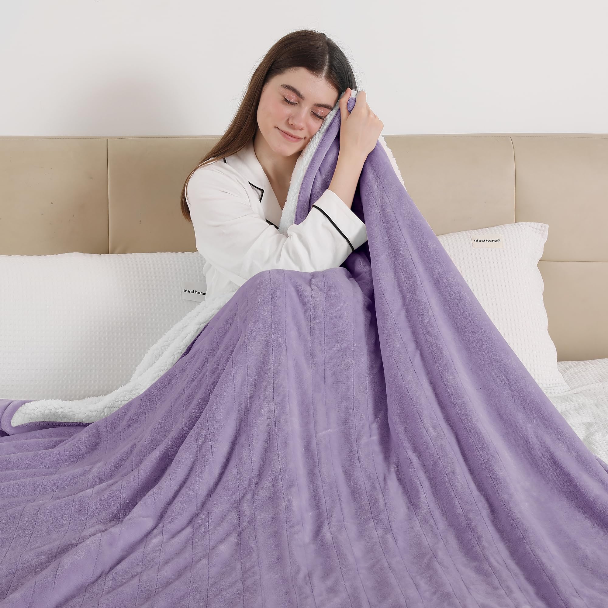 estingo plaid posé sur chaise comparaison taille pour choix