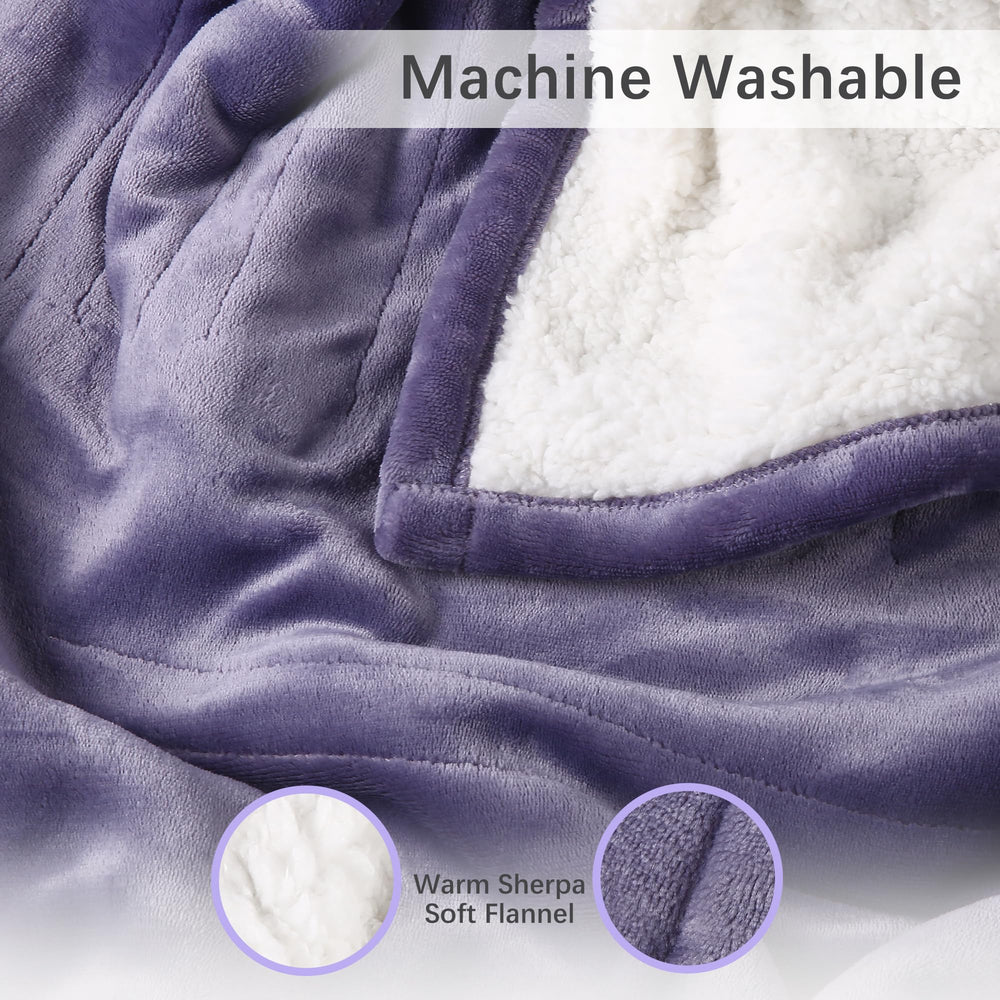 ESTINGO couverture pliée pour comparaison taille et rangement pratique