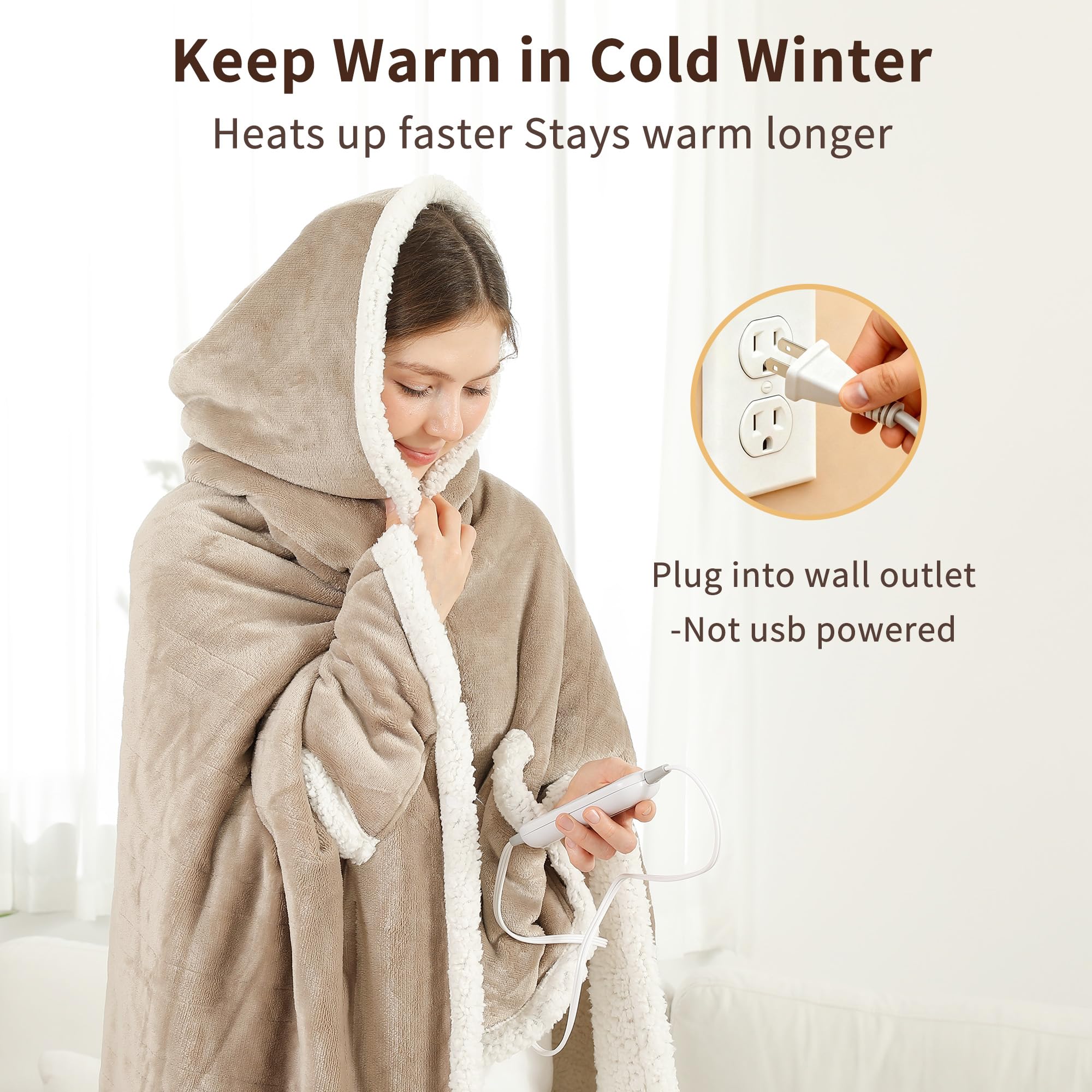 ESTINGO poches avant visibles gardant les mains au chaud et objets accessibles