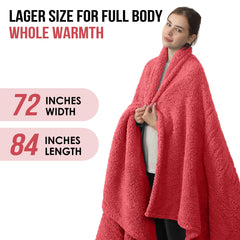 ESTINGO gros plan sherpa double couche douceur visible pour confort