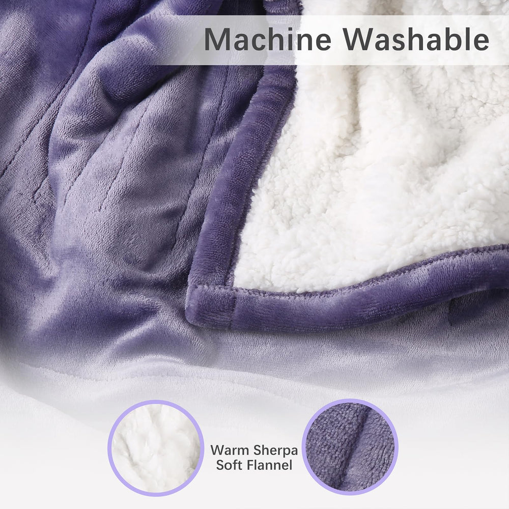 ESTINGO zoom sur la texture sherpa pour toucher moelleux et isolation thermique améliorée