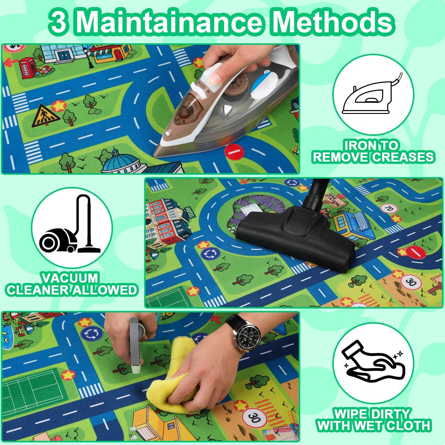 Esup tapis enfant jouant améliore imagination et motricité