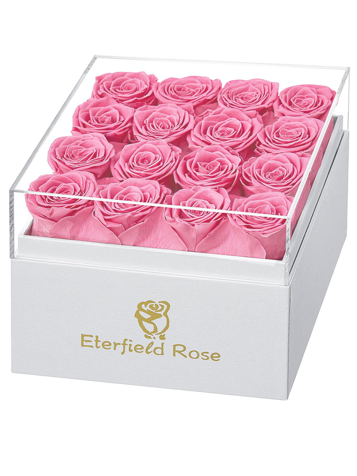 Eterfield boîte rose face pour décoration élégante