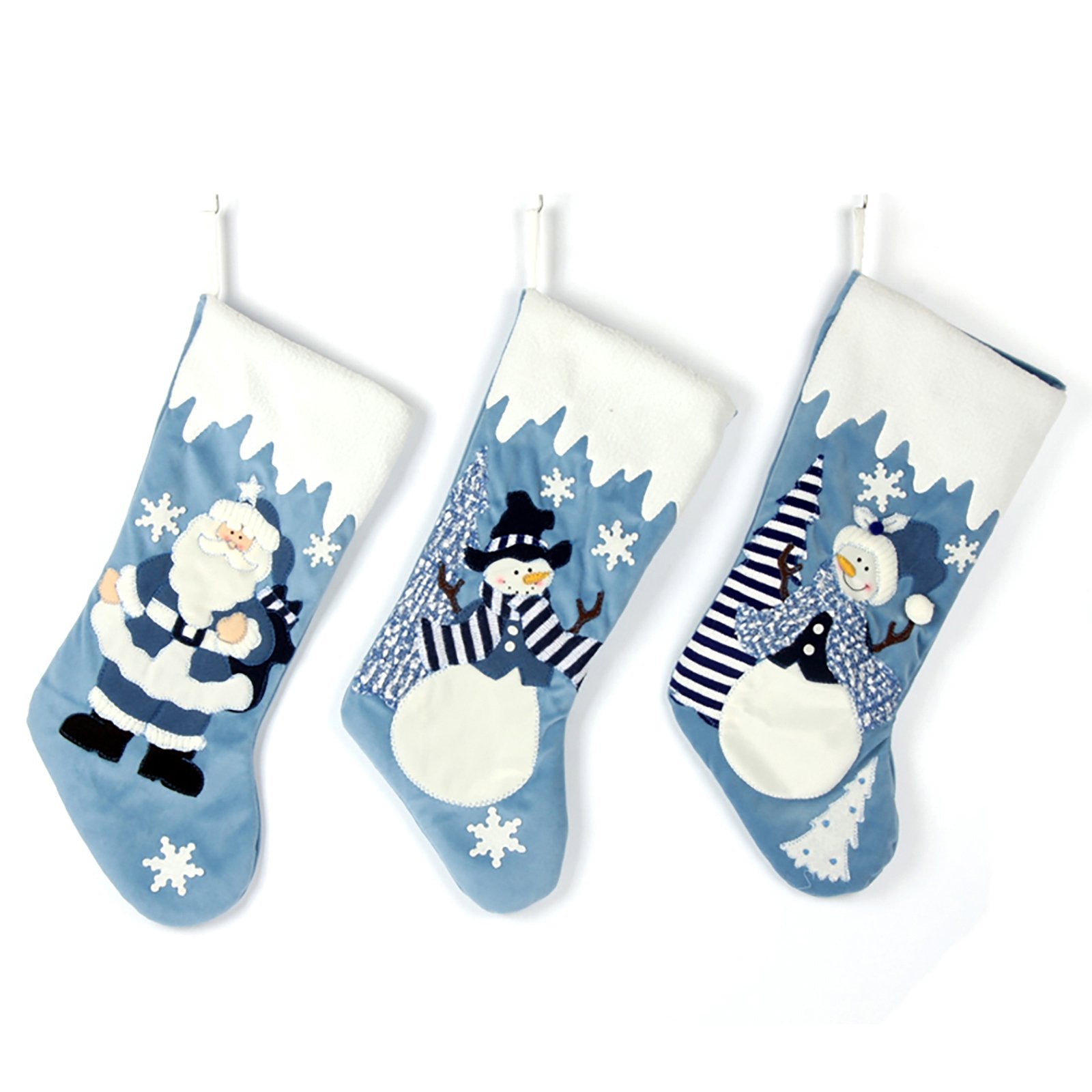 Etistta bas de Noël bleu packaging avant montrant lot et finition luxueuse