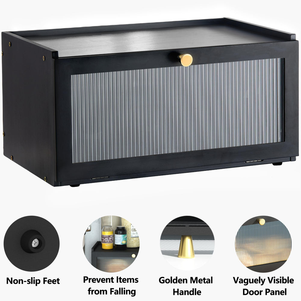 ETMI boîte à pain ventilation arrière équilibrant humidité et fraîcheur
