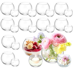 Etolies vase boule face affichant élégance et polyvalence décorative