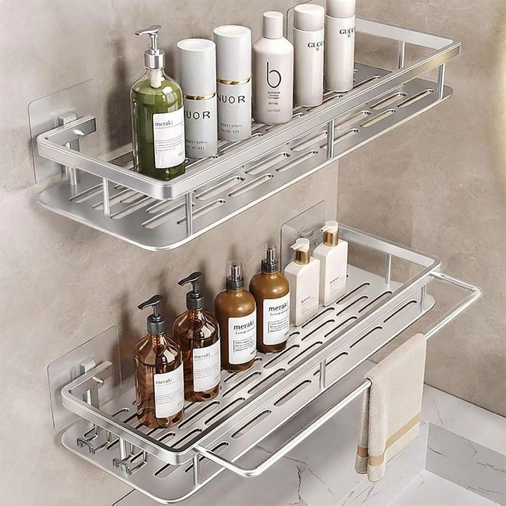 EVALAND porte-shampooing face avant, rangement organisé et gain de place