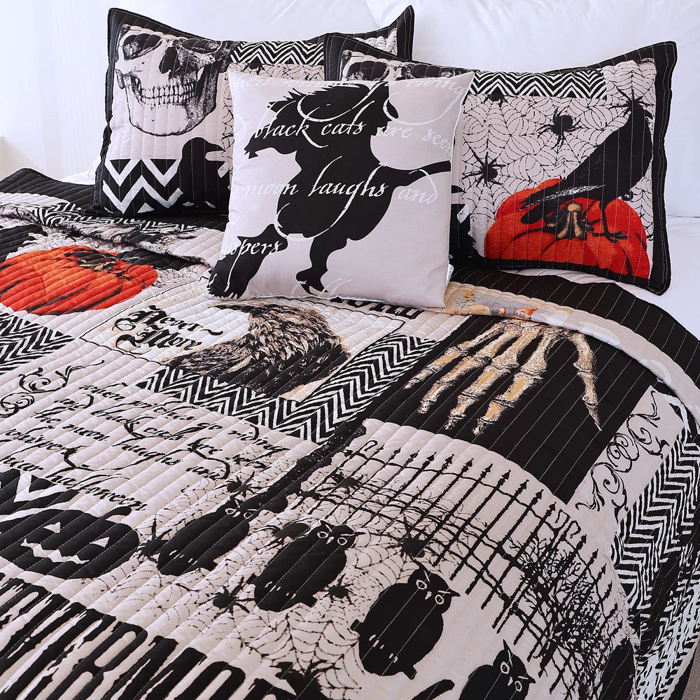 EVENHUG chambre décorée Halloween illustrant l'effet décoratif immédiat