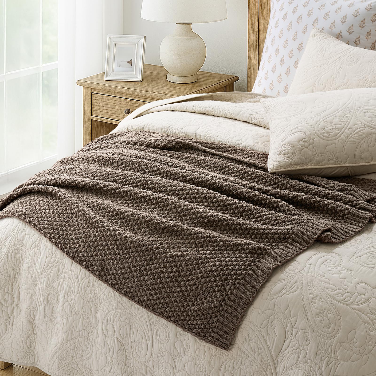 EverGrace plaid en scène lifestyle apportant ambiance cosy et moderne
