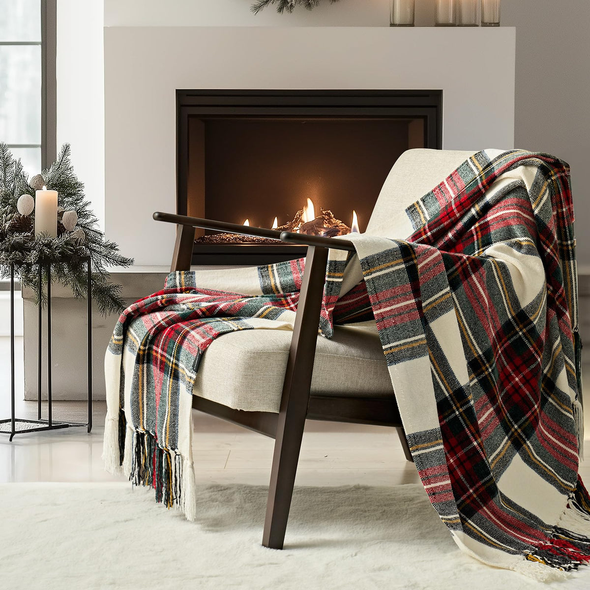 EverGrace plaid face avant montrant motif Buffalo Plaid et confort