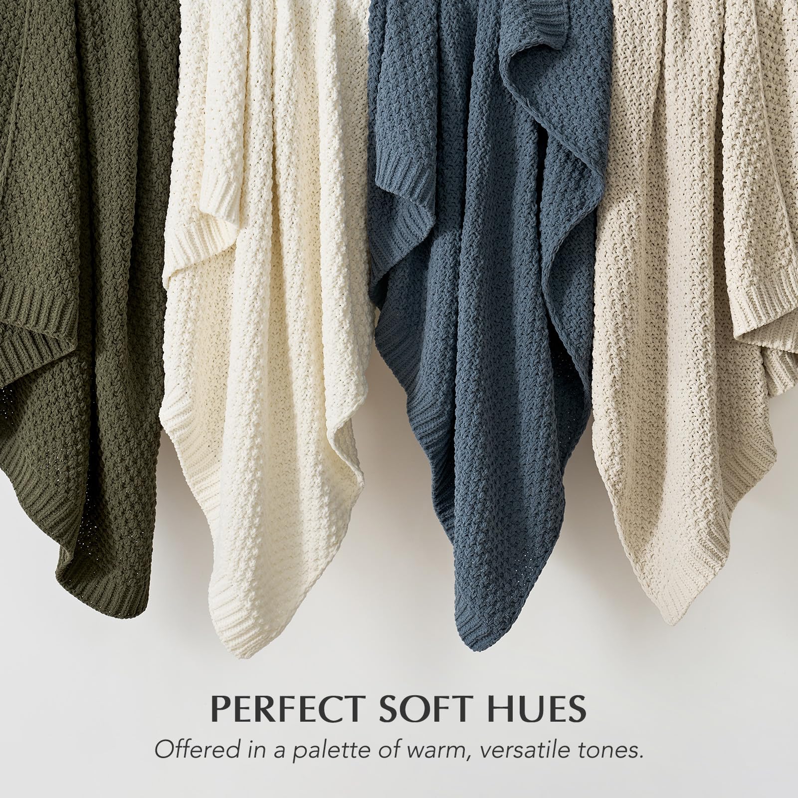 EverGrace zoom sur chenille veloutée pour douceur au toucher
