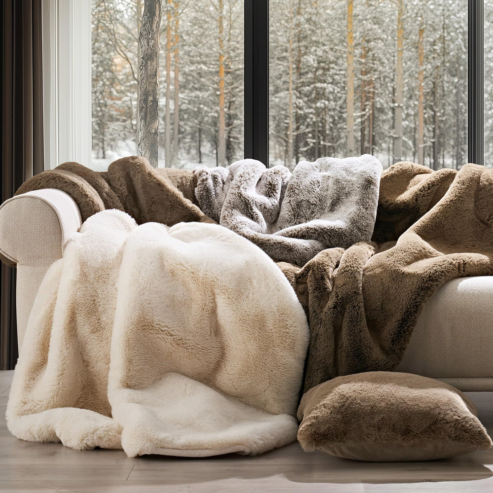 EverGrace plaid replié dans emballage cadeau prêt à offrir