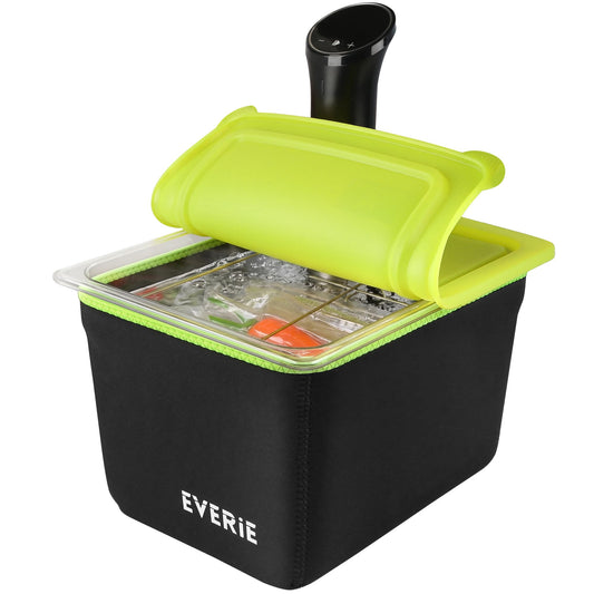 EVERIE bac 12Qt avant vue du produit montrant capacité et étiquette