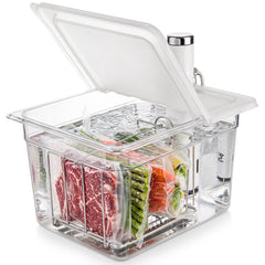 EVERIE contenant 12 quart vue de face offrant capacité et sécurité NSF