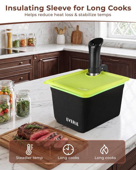EVERIE couvercle pliable ouvert facilitant ajout d'eau et d'ingrédients