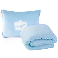 EverSnug couverture pliée dans housse, transport facile et gain de place